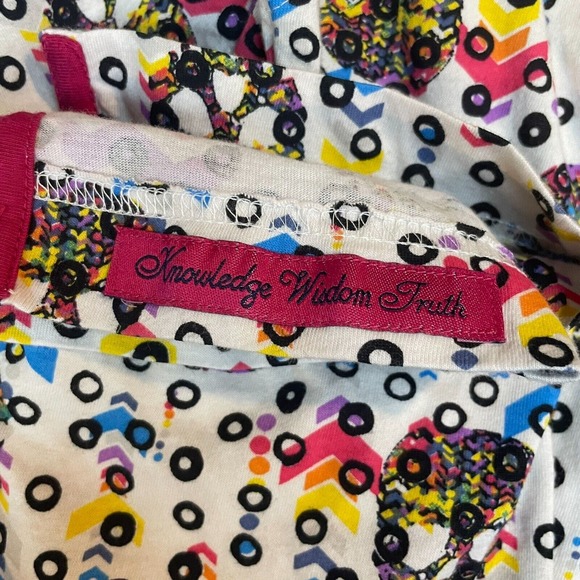 Robert Graham Shirt Mens Small Polo Skulls Day Of The Dead Neon All Over Print - Picture 7 of 10